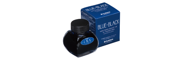 Platinum Blue Black Ink - 60 ml Bottle