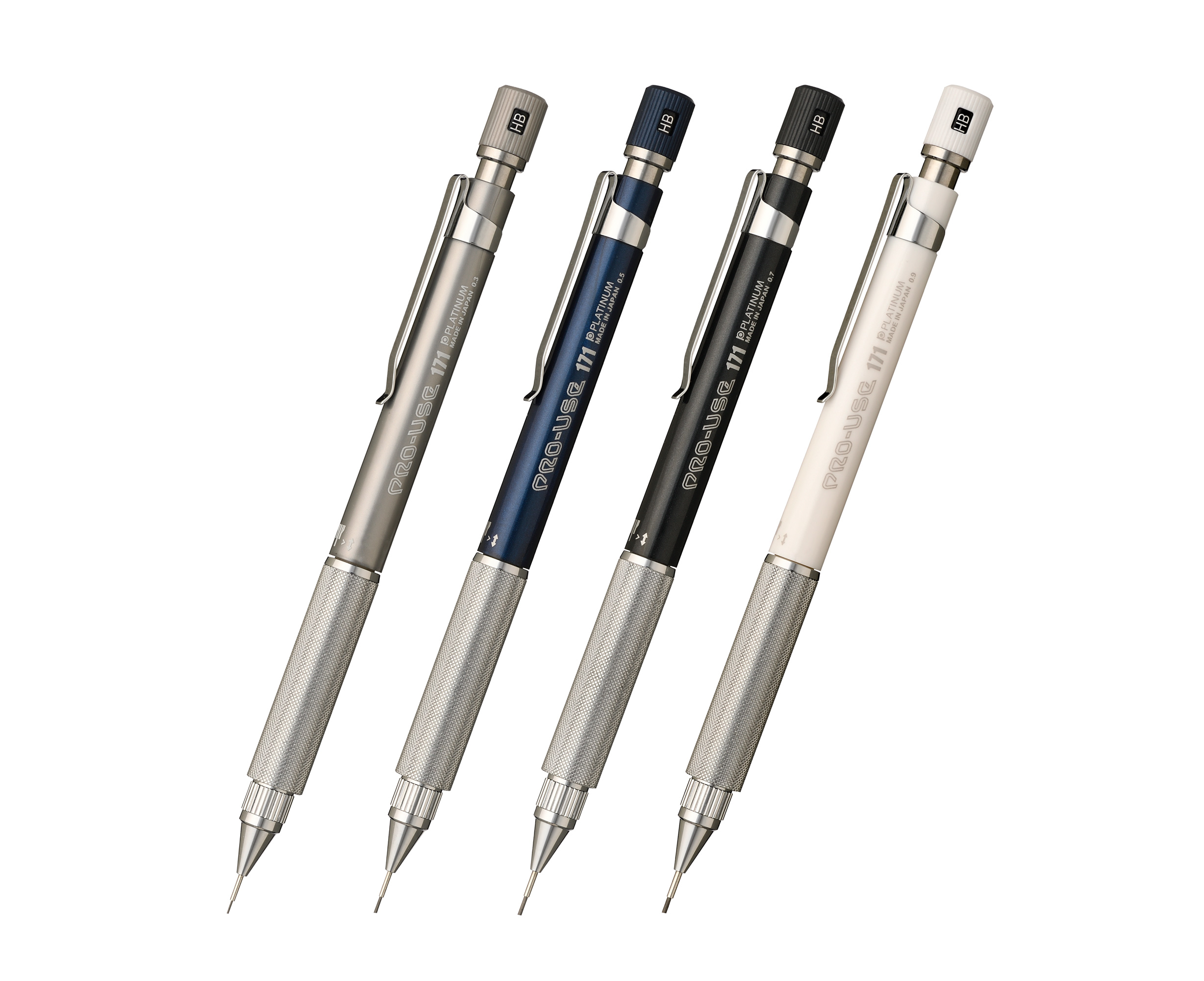 Platinum PRO-USE Mechanical Pencil 0.9mm MSDA-1500D #3 White 