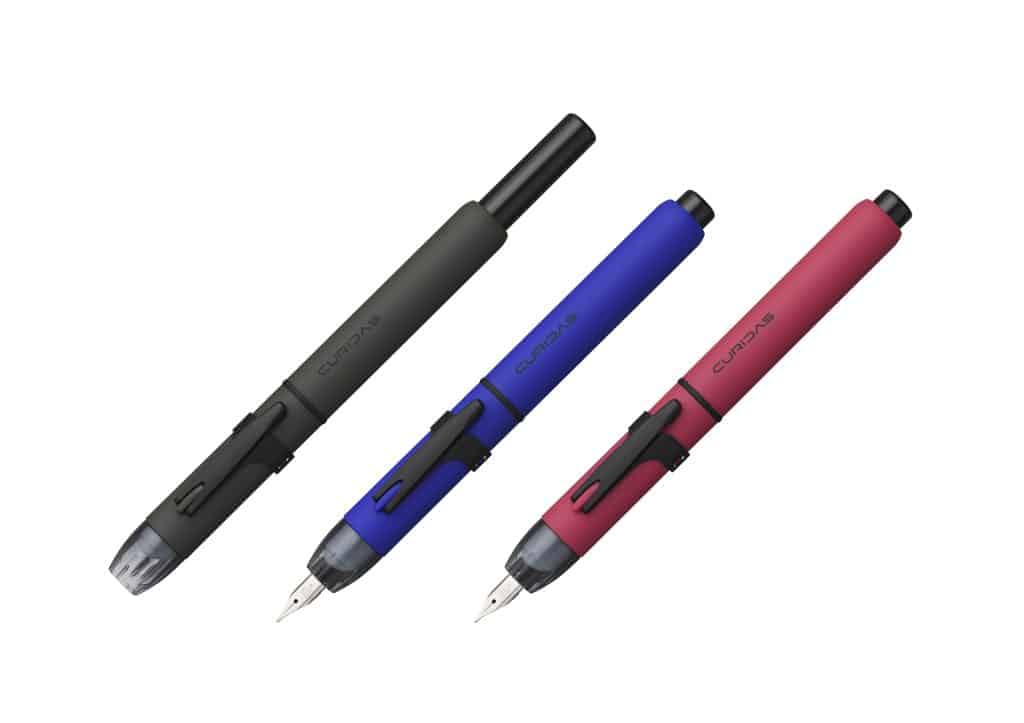 アクティブな人のためのノック式万年筆キュリダスから新